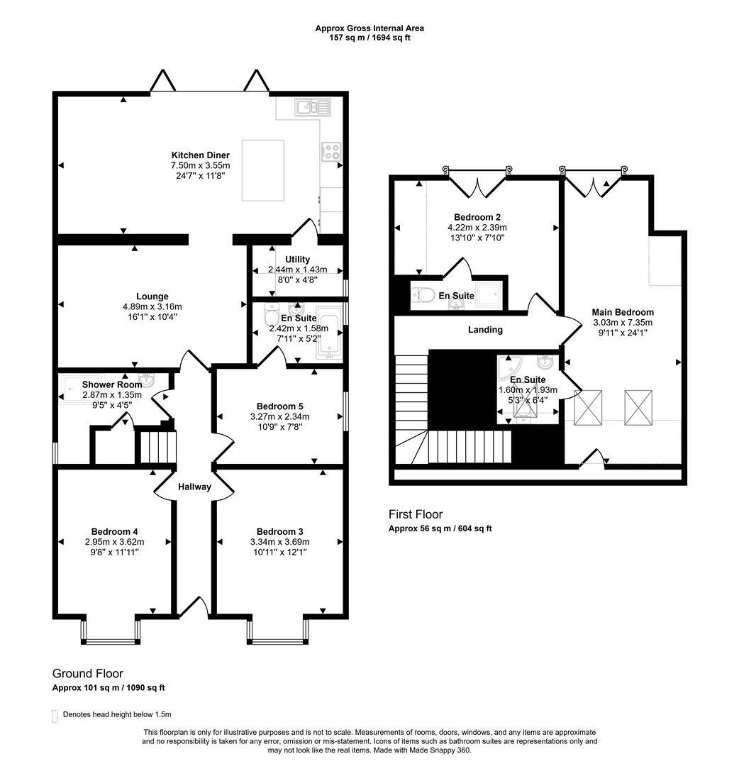 129, Linden Avenue, Ruislip floorplan