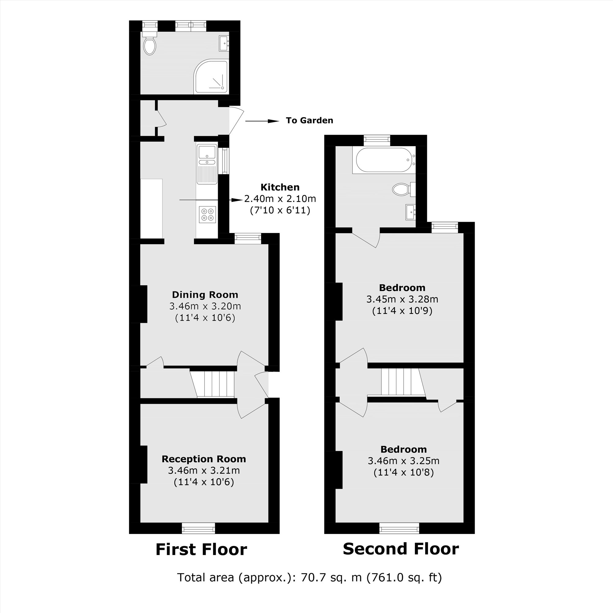 22, Northcote Road, New Malden floorplan