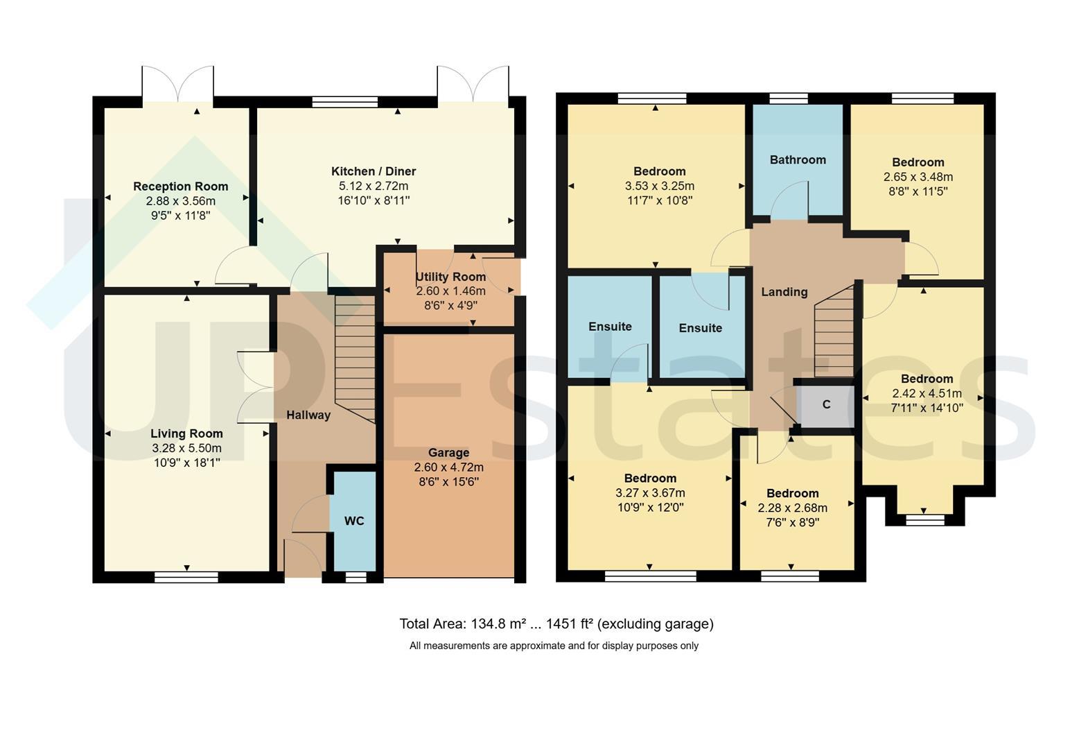 11, Lilleburne Drive, Nuneaton floorplan