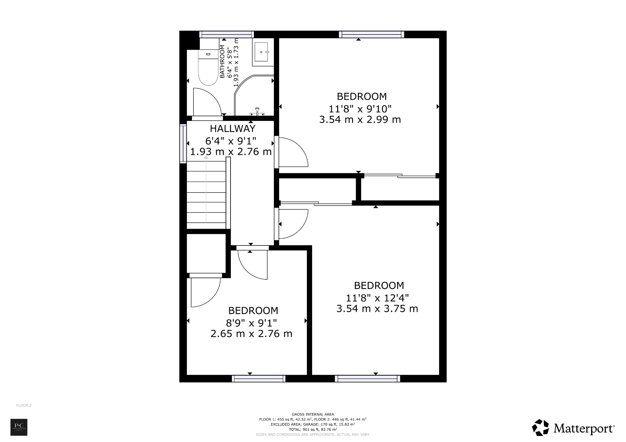 75 The Glebe, West Calder, West Lothian floorplan