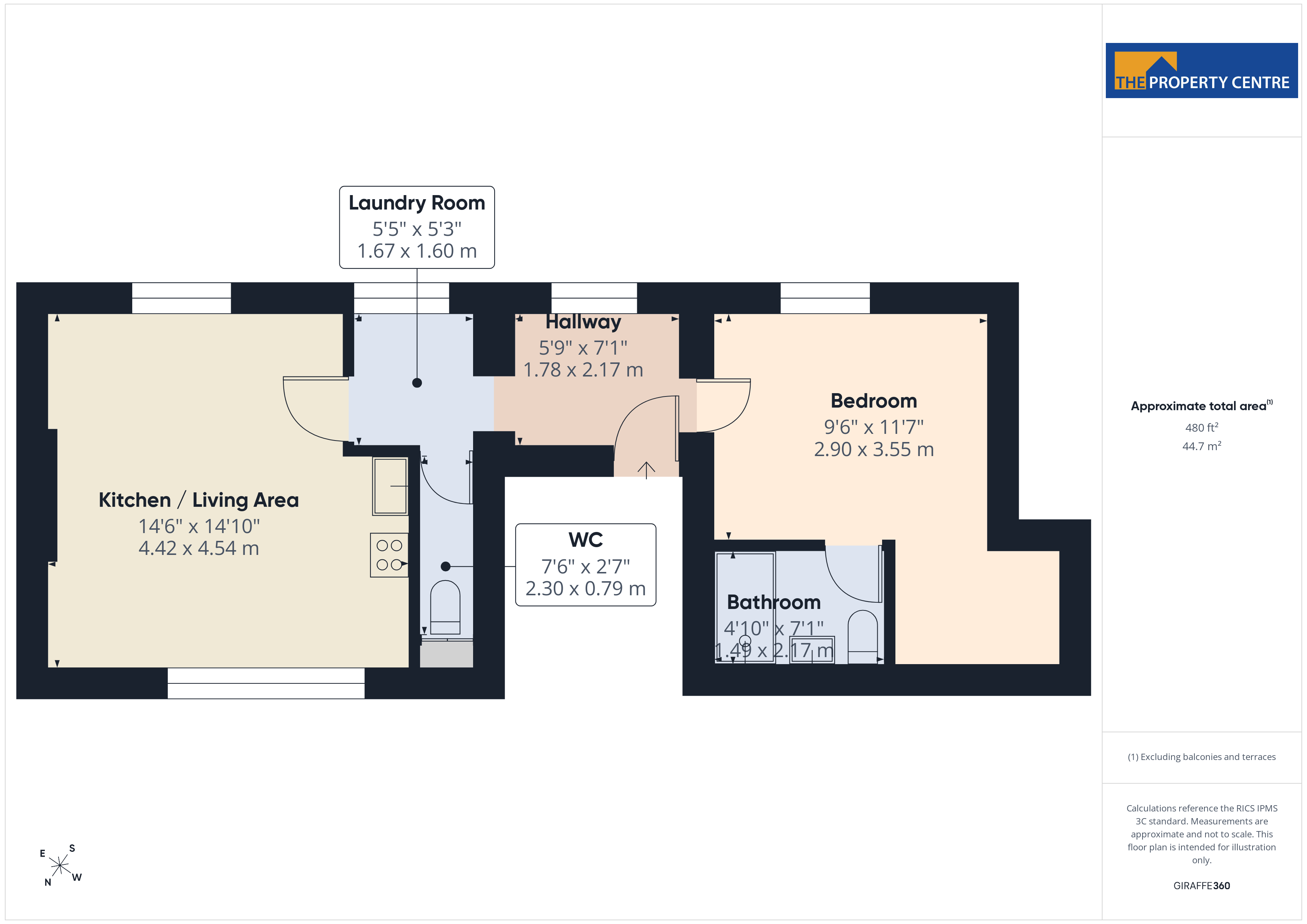 Flat 4, 17, St Johns Lane, Gloucestershire floorplan