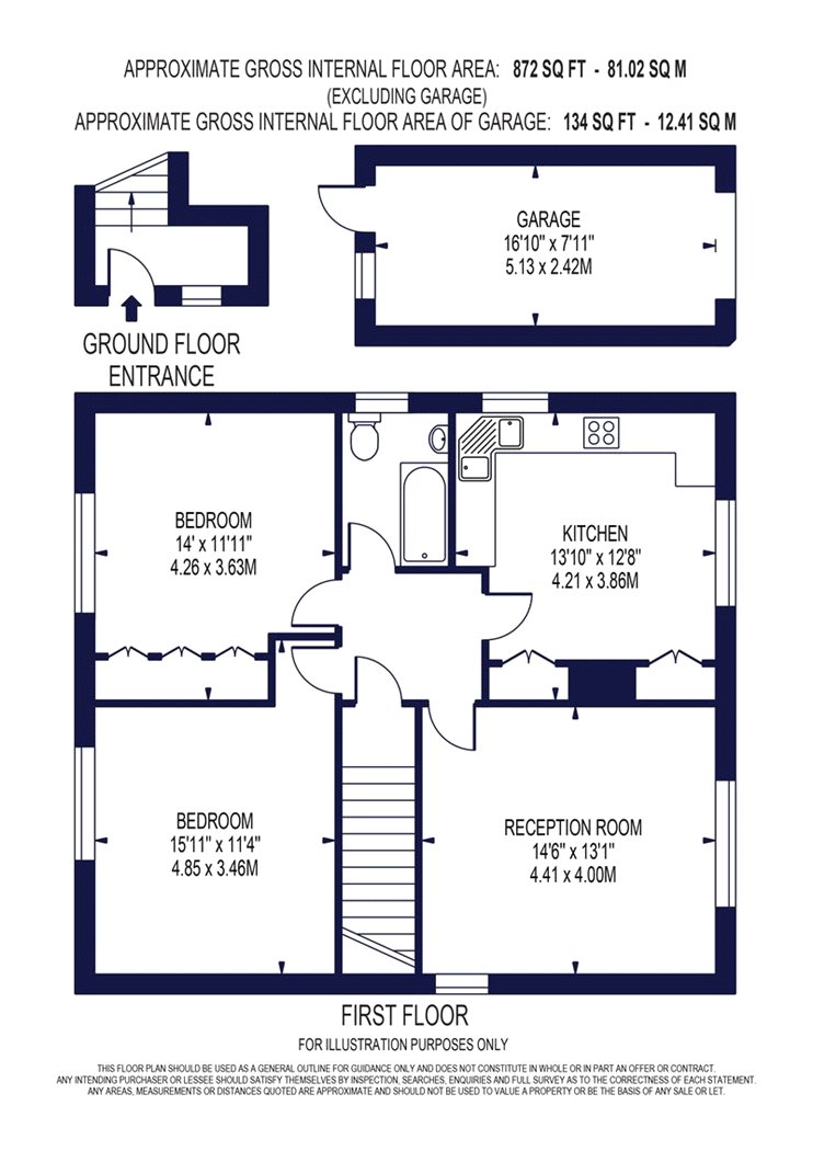 97A, St. James's Avenue, Beckenham floorplan
