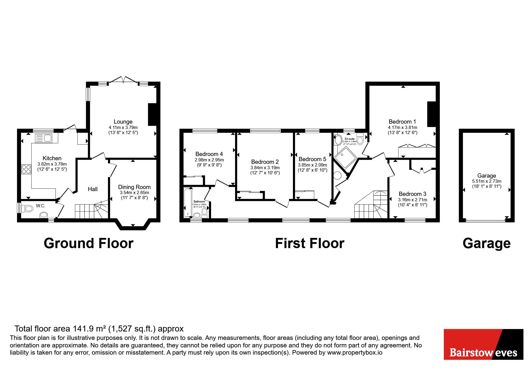 1, Hedingham Road, Grays floorplan
