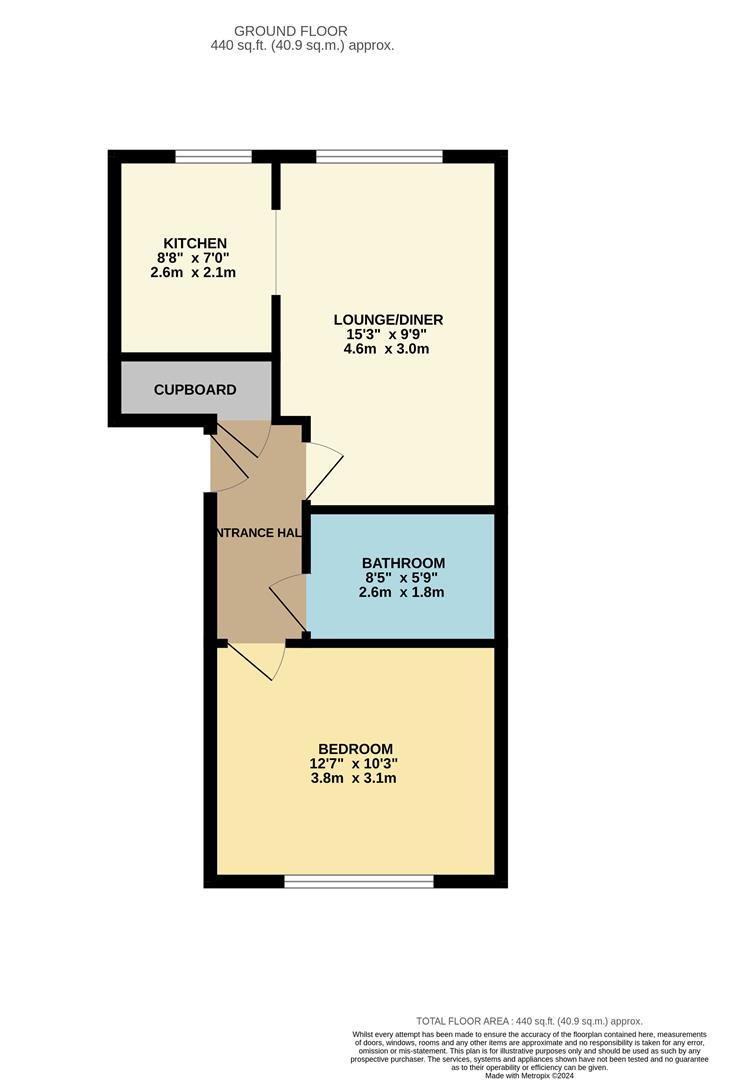 Westminster Gardens, London E4, 1 bedroom flat for sale 68497176