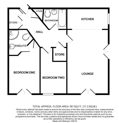 2 Bedrooms Flat to rent in Wheelock House, Barony Road, Nantwich CW5