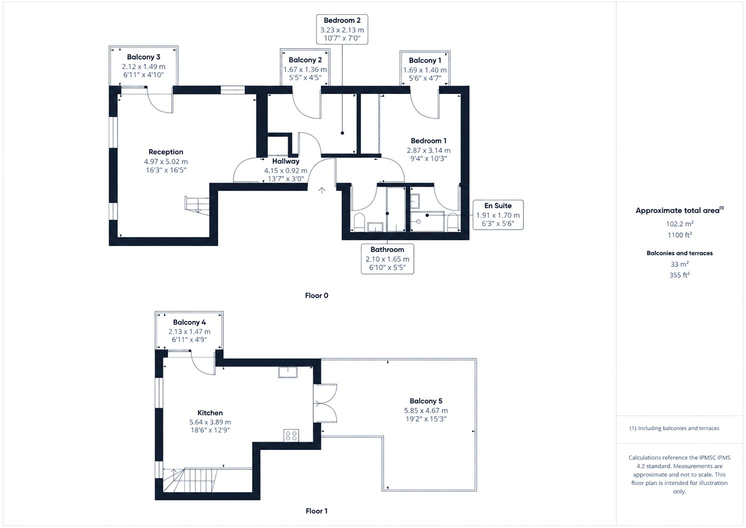 SL, 10, 2-4, Bevington Rd, London floorplan