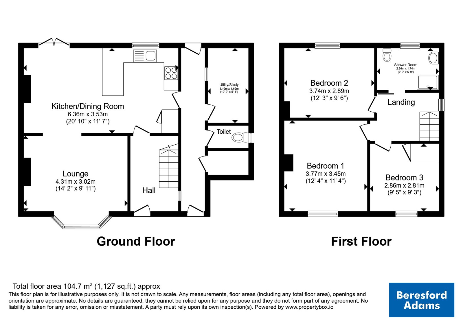 6, Maes Y Coed Avenue, Colwyn Bay floorplan