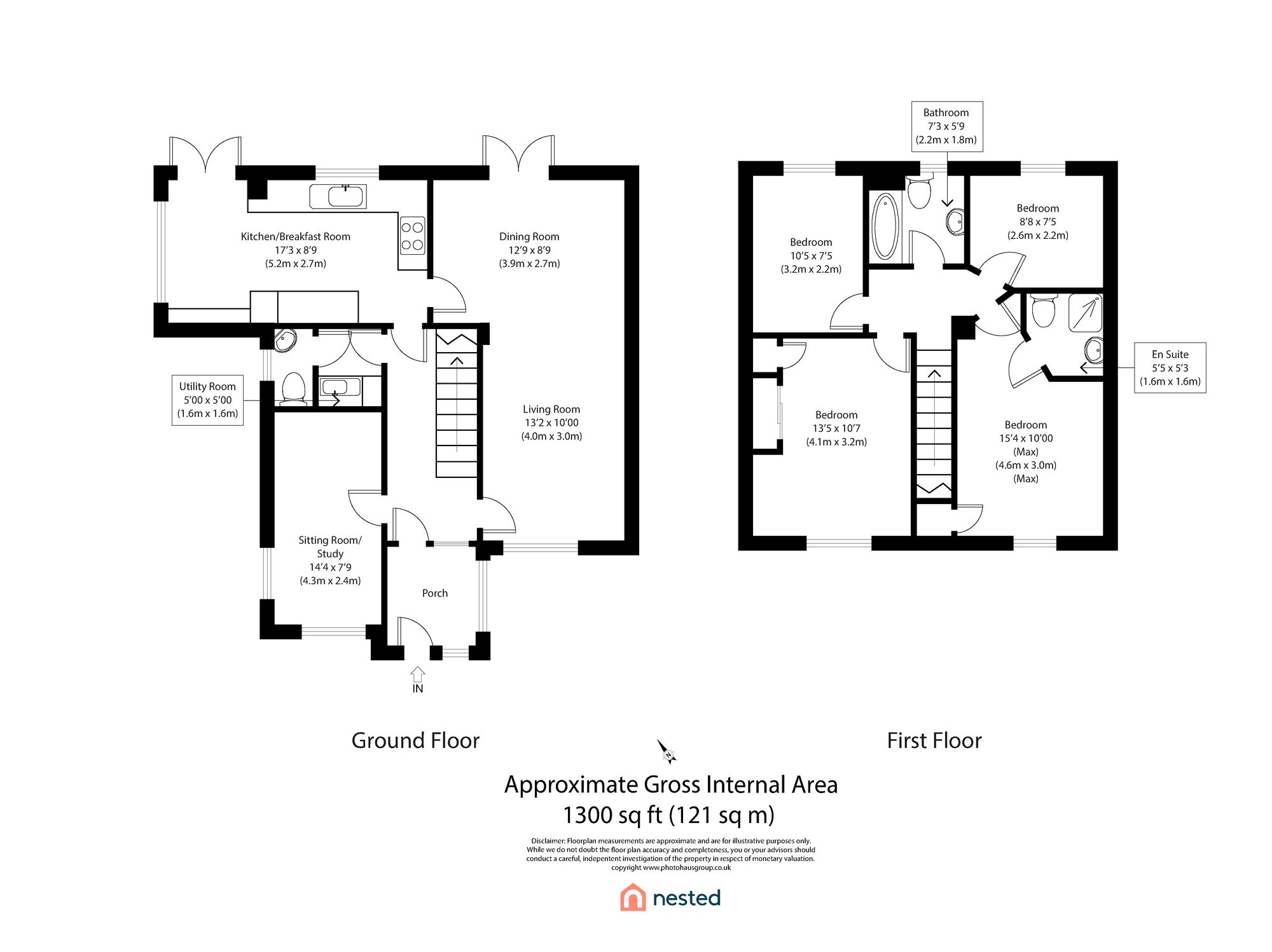 52 Station Road, Billericay floorplan