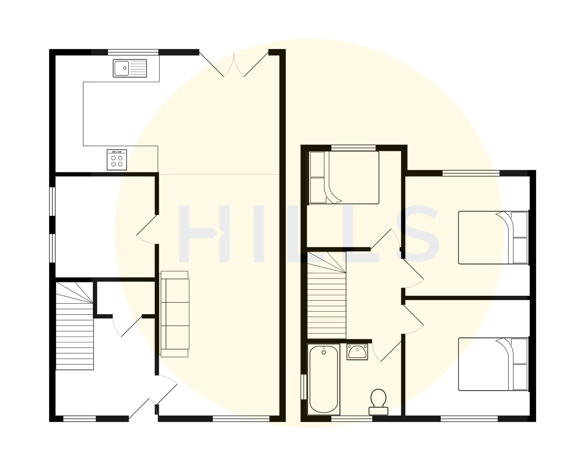 10 Avondale Drive, Salford floorplan