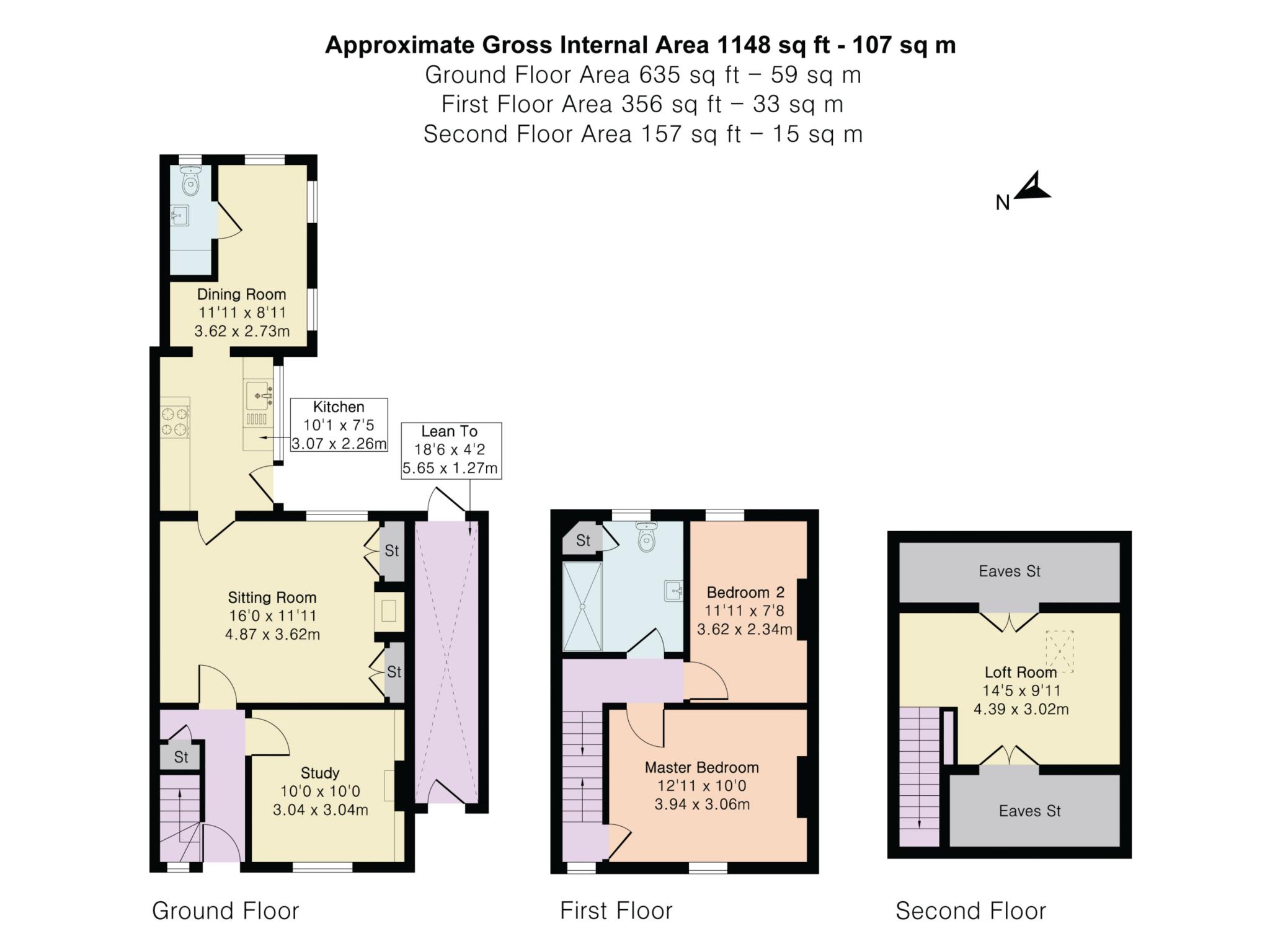 24, Hayfield Road, Oxford floorplan