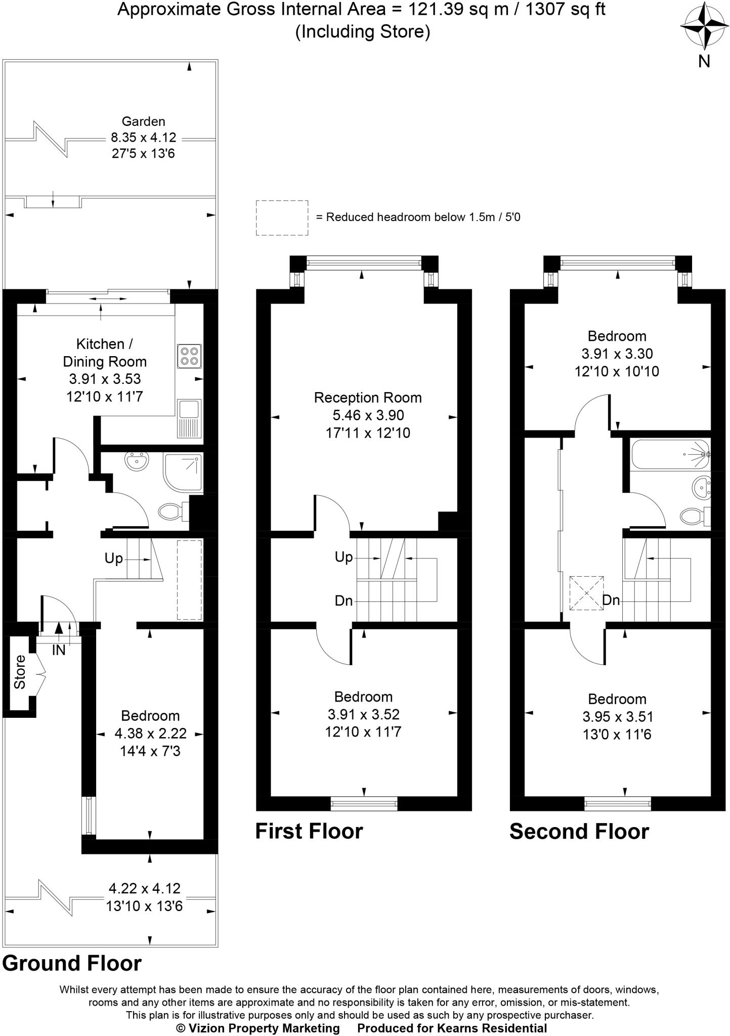 92, Memorial Avenue, London floorplan
