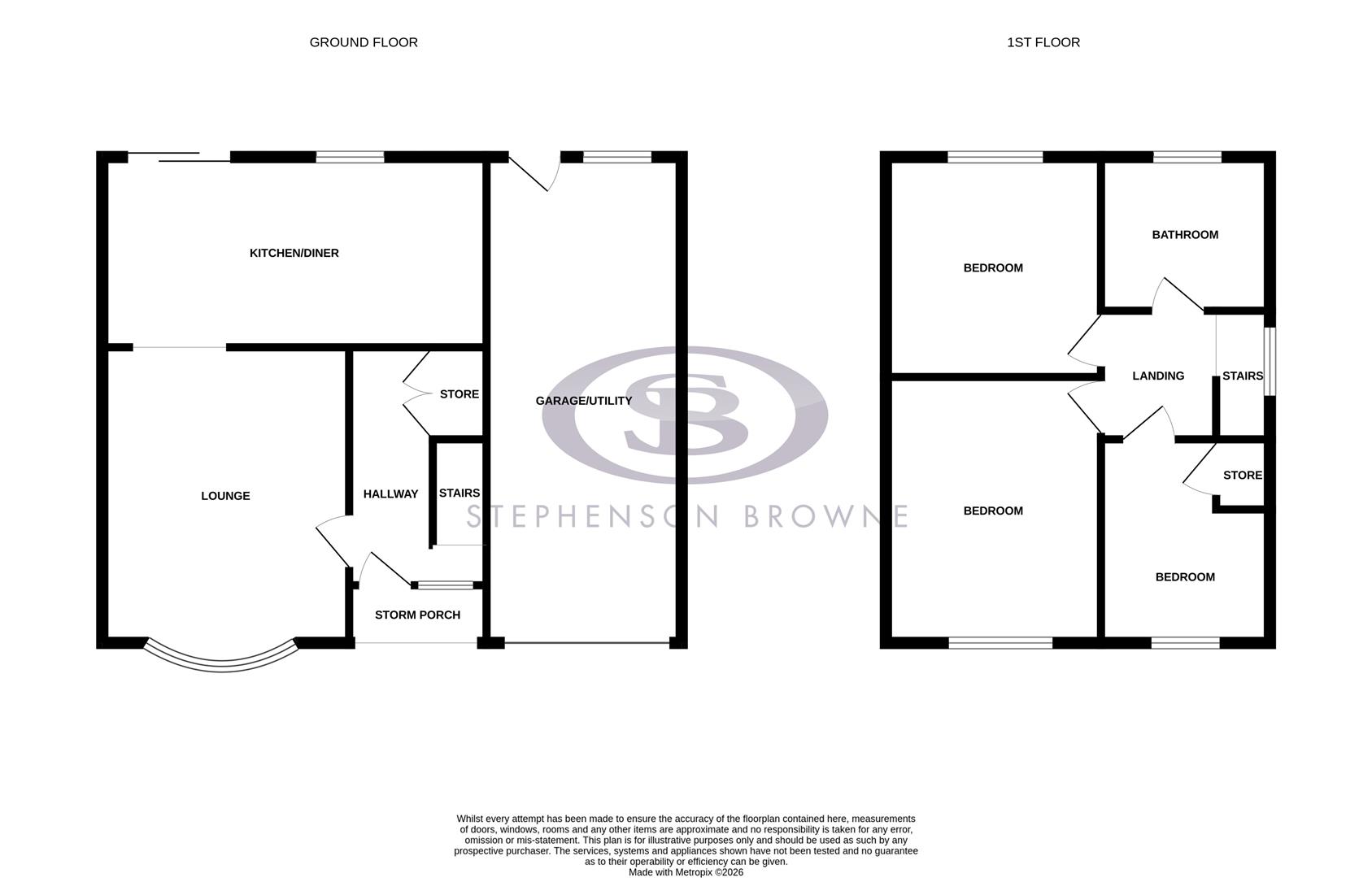 145., Primrose Avenue, Crewe floorplan