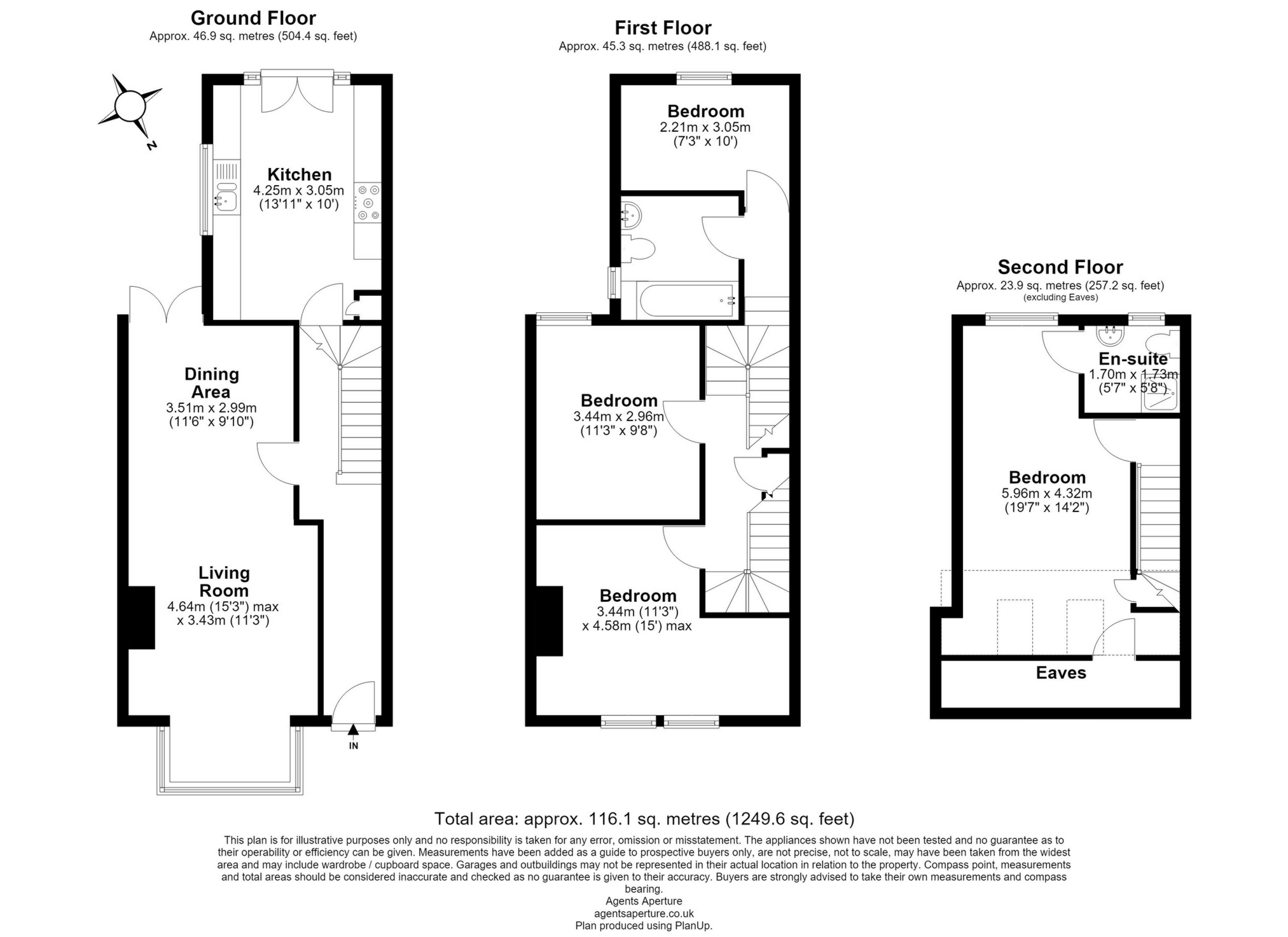 11, Millais Road, Dover floorplan