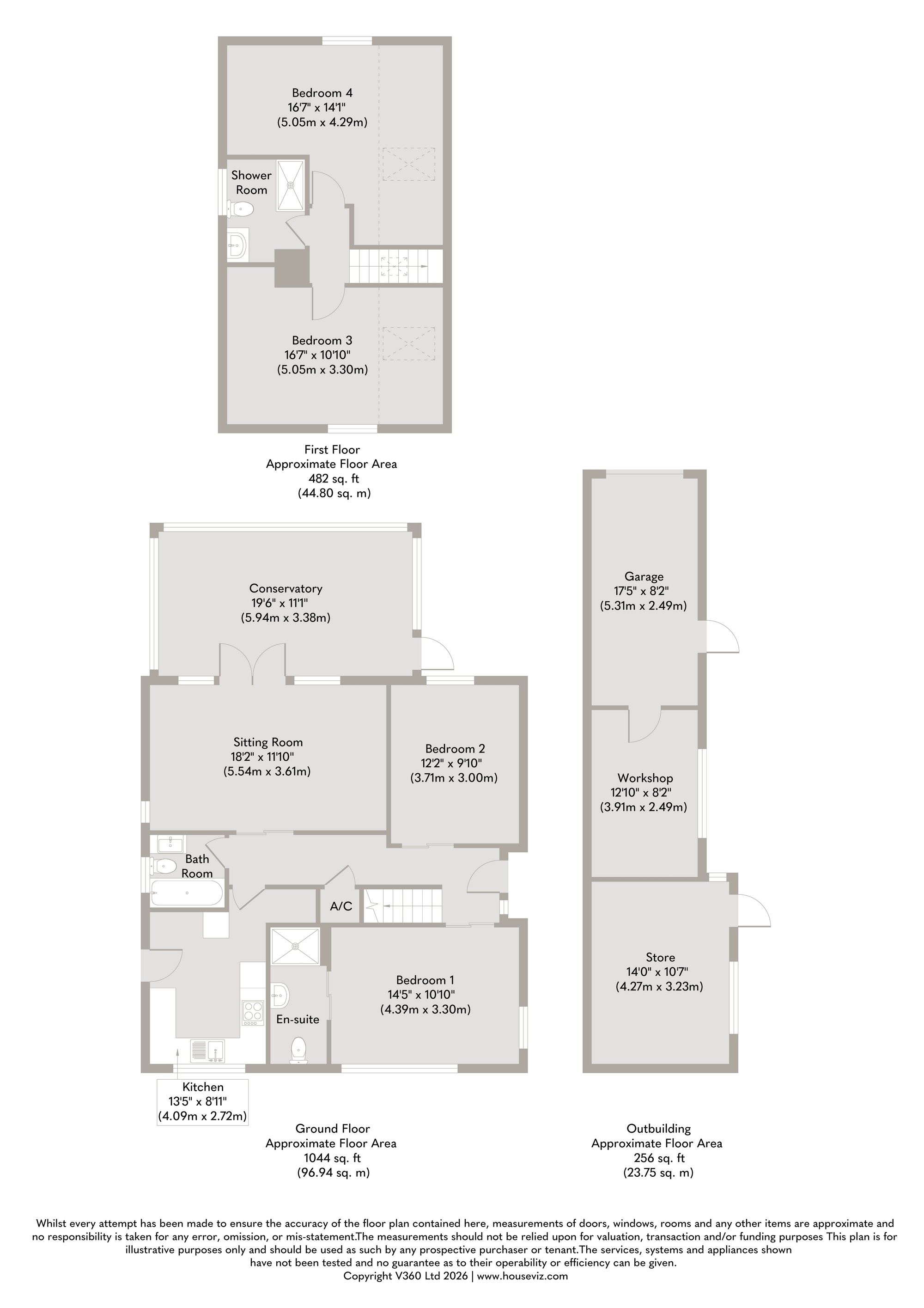 16 Oakland Drive, Dereham floorplan
