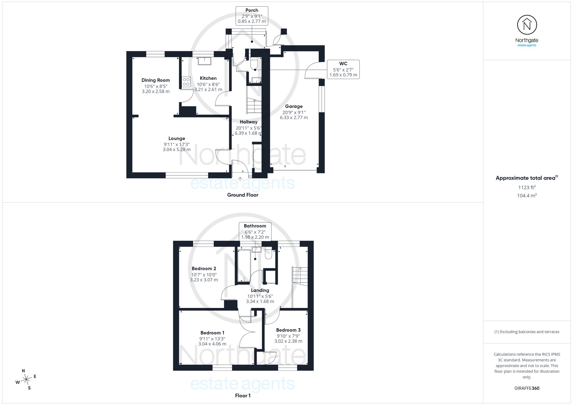 24 Welbury Grove, Newton Aycliffe floorplan