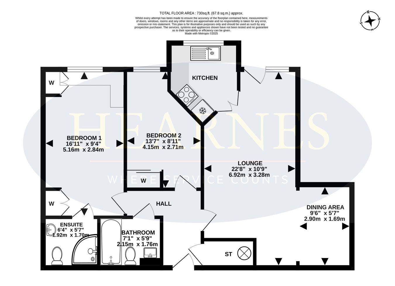 Alexandria Court, Glenmoor Road, Ferndown floorplan