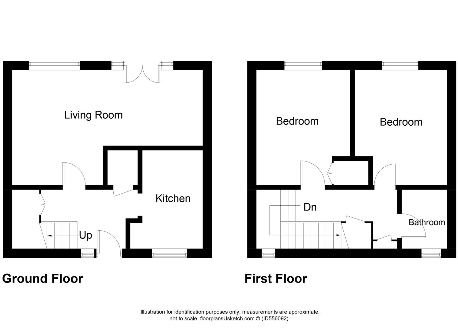 2 Bedrooms  for sale in Dunbeath Drive, Glenrothes KY7