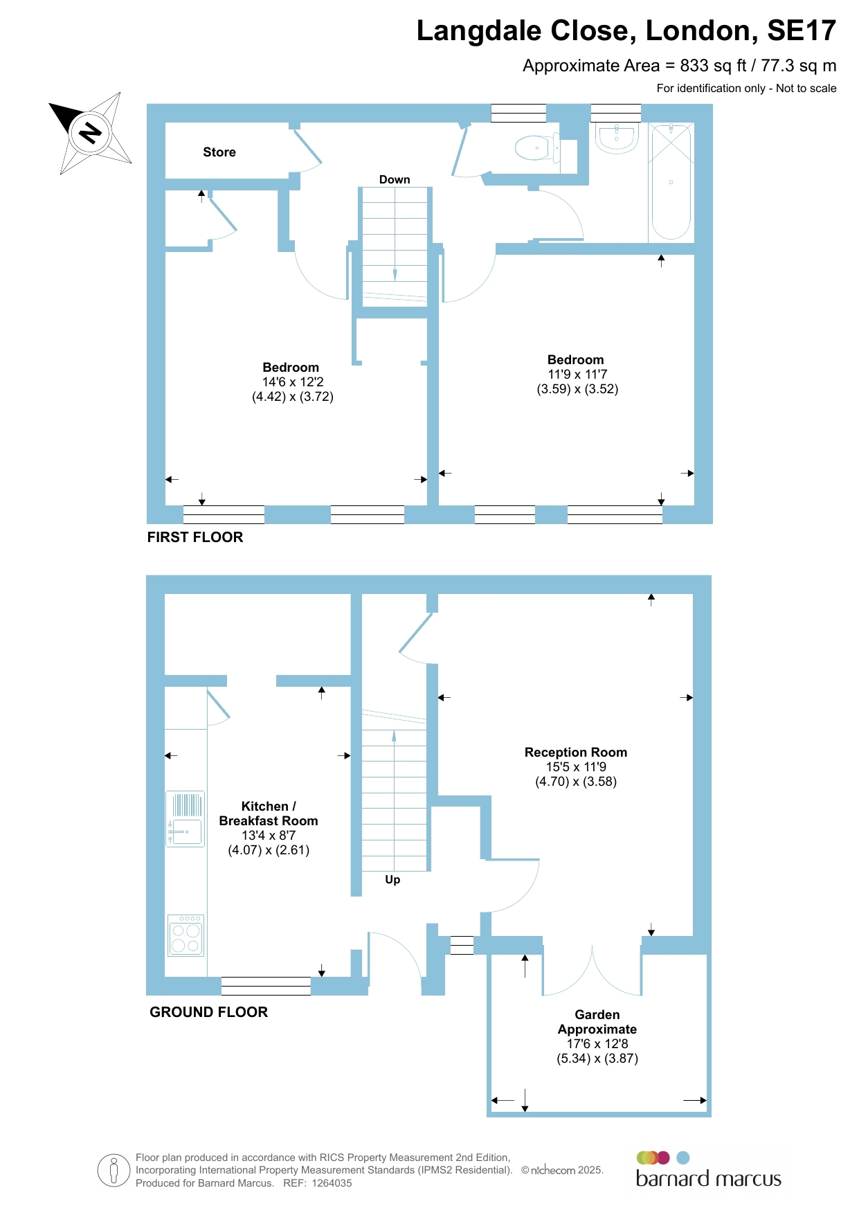 39, Langdale Close, London floorplan