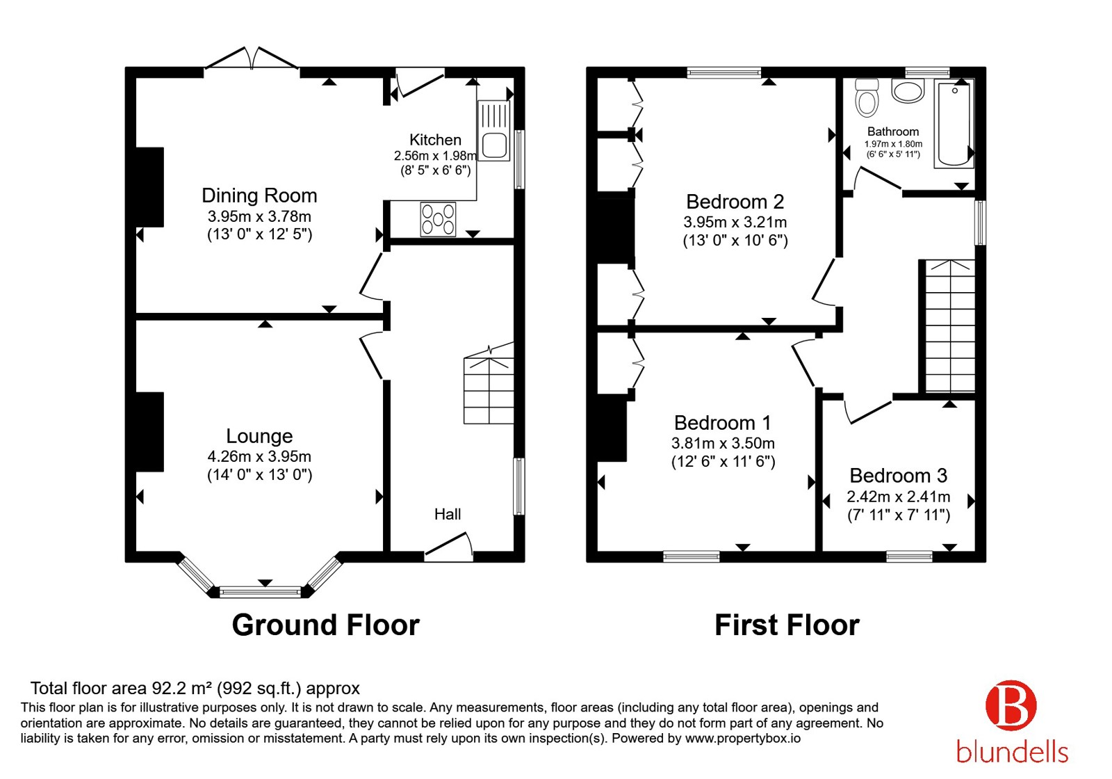 116, Westthorpe Road, Sheffield floorplan