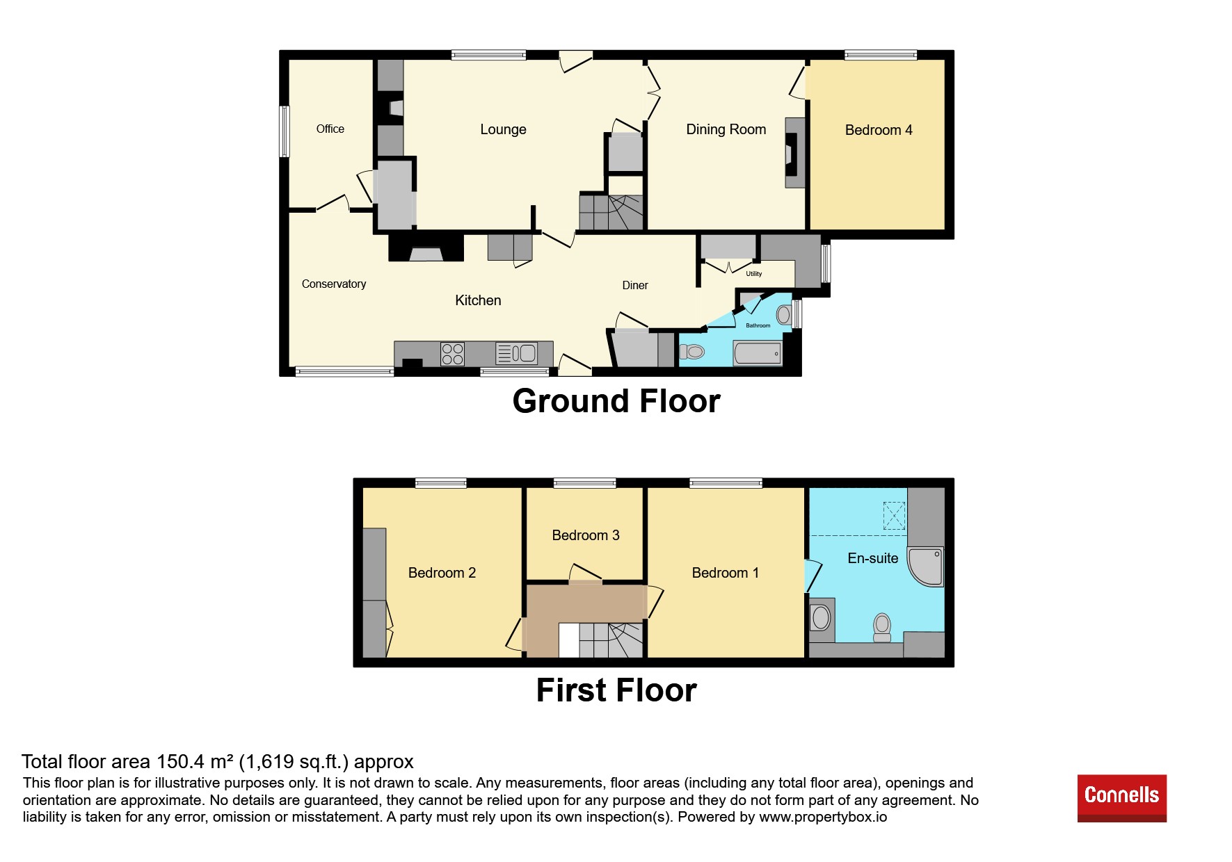1, Laches Lane, Wolverhampton floorplan