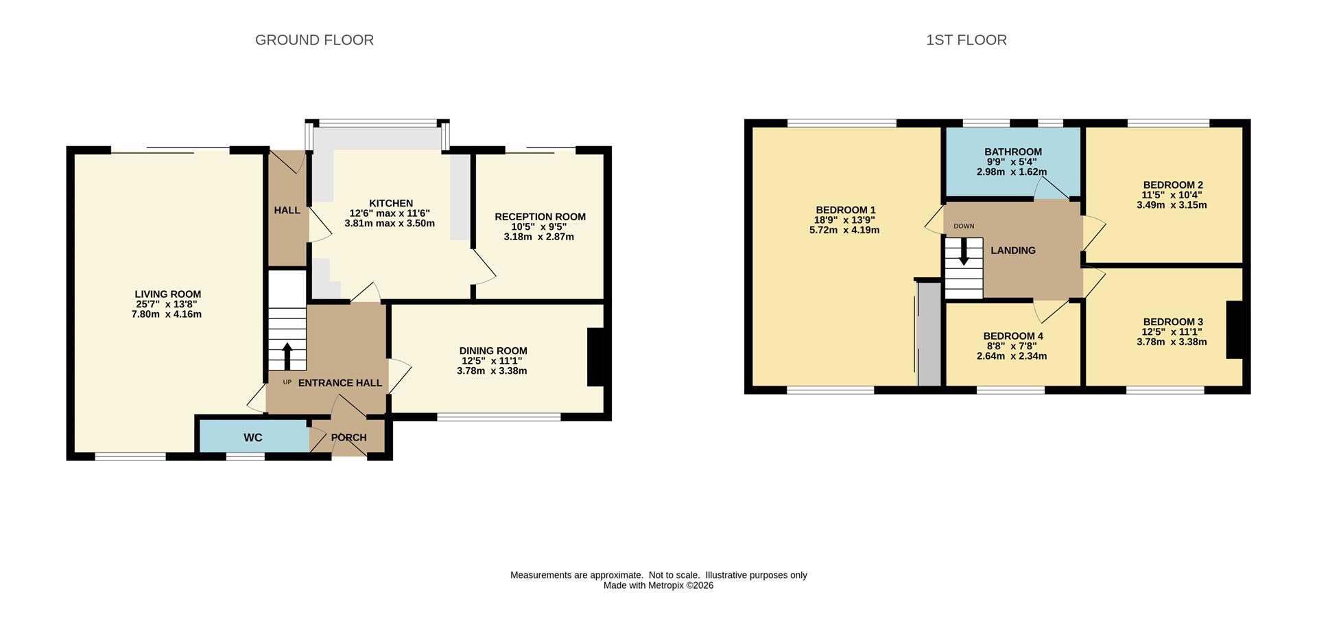 32, Hylton Drive, Cheadle floorplan