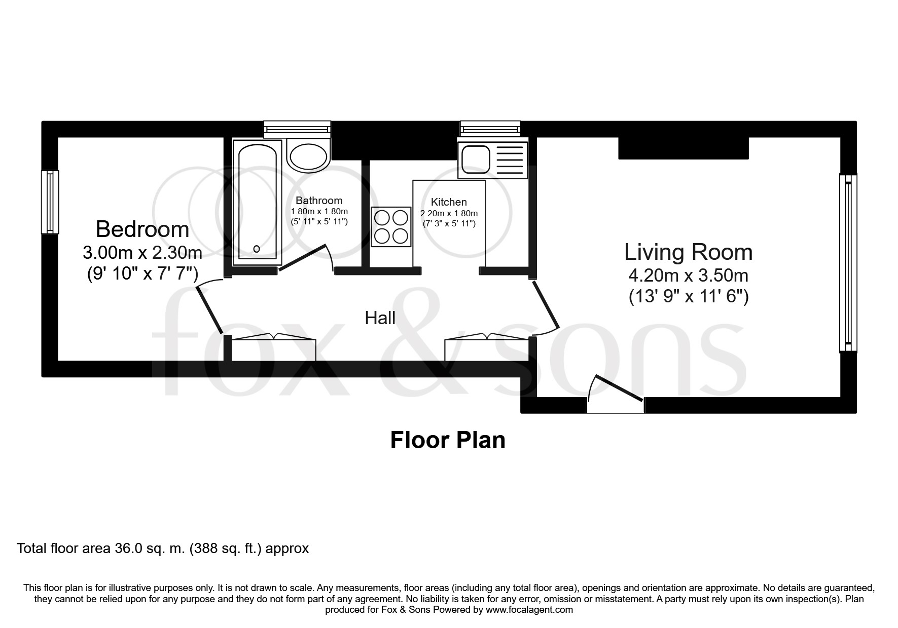 1 Bedrooms Flat for sale in Crescent Road, Brighton BN2