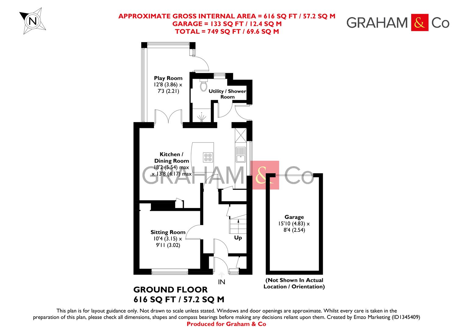 Wolversdene Close, Andover floorplan