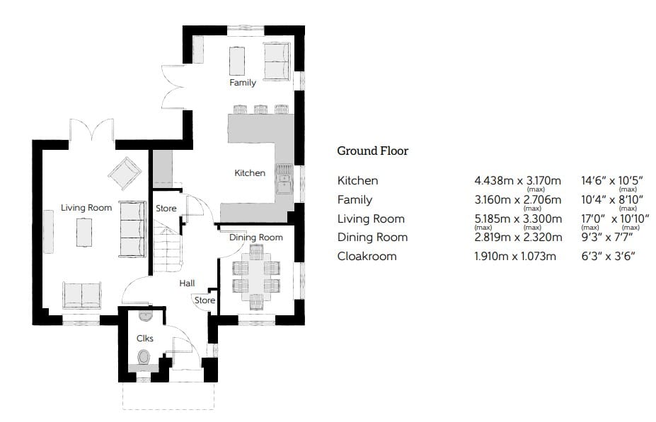 The Silversmith, Pincey Brook Drive, Great Dunmow floorplan