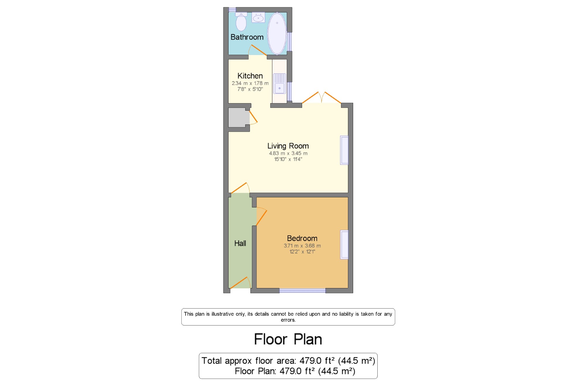 1 Bedrooms Flat for sale in Franklin Road, Brighton, East Sussex BN2