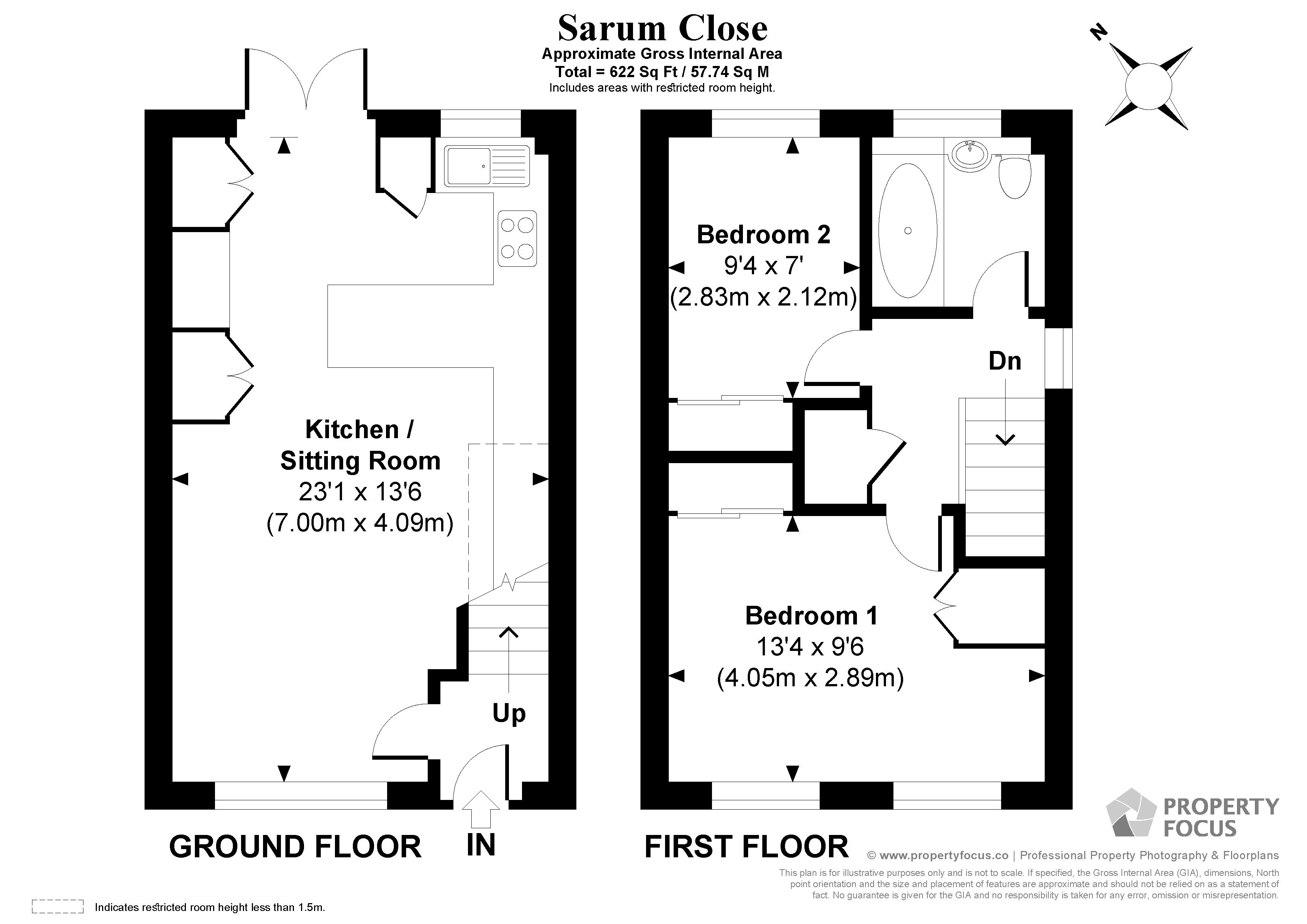 33, Sarum Close, Wiltshire floorplan