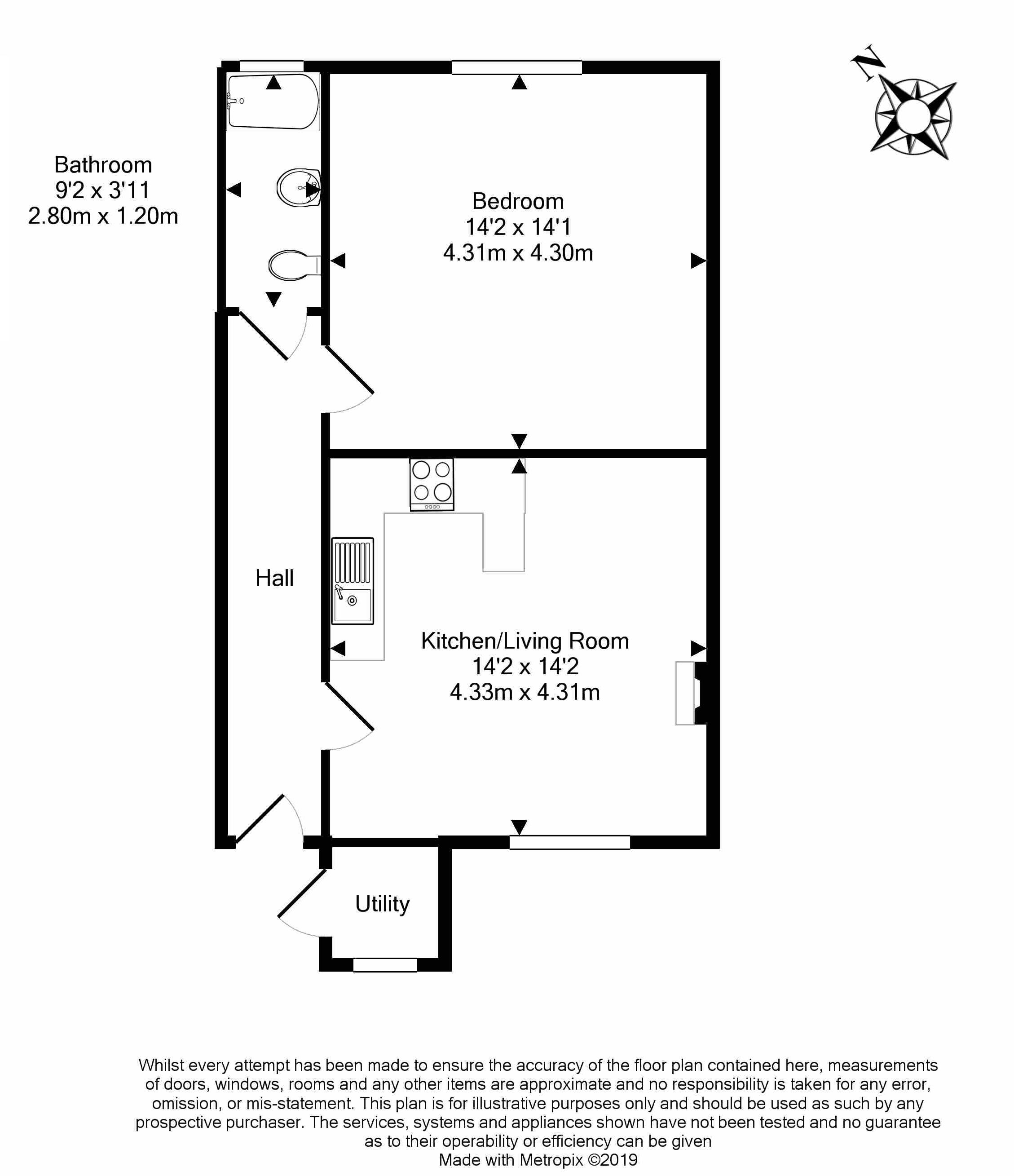 1 Bedrooms Flat for sale in 11 Hawthorn Place, Edinburgh EH17