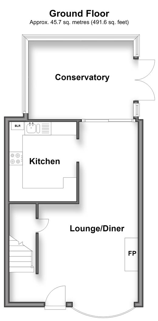 Queenborough Road Halfway, Sheerness floorplan
