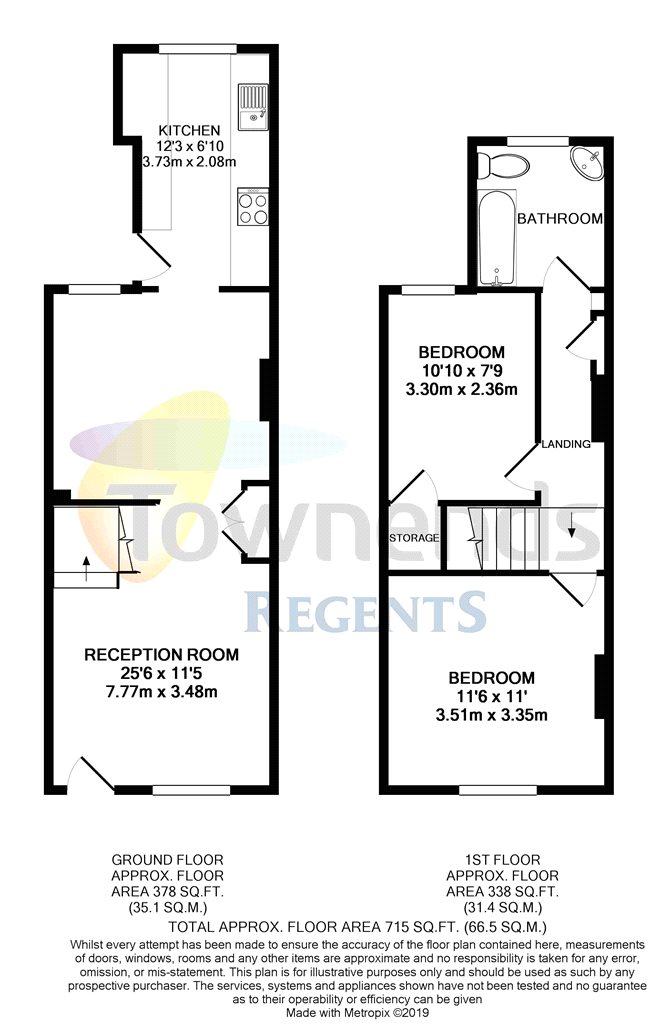 2 Bedrooms Semi-detached house for sale in Alexandra Road, Englefield Green, Surrey TW20