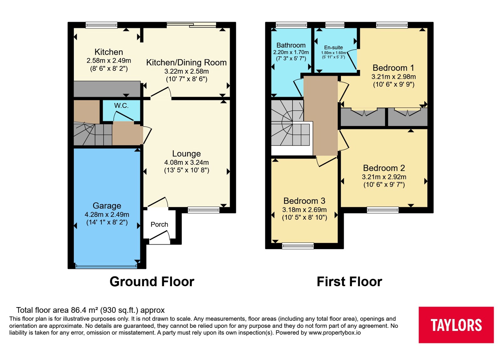 21, Wardle Place, Milton Keynes floorplan
