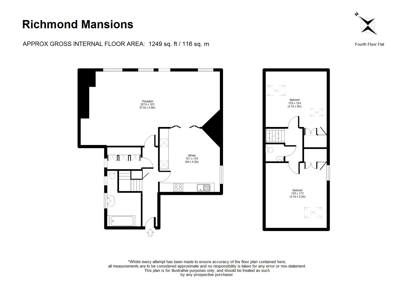 2 Bedrooms Flat to rent in Old Brompton Road, Earls Court SW5