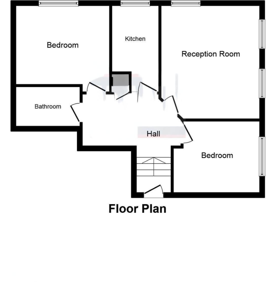Flat 5, Highcroft Hall, Daltons Road, Swanley floorplan