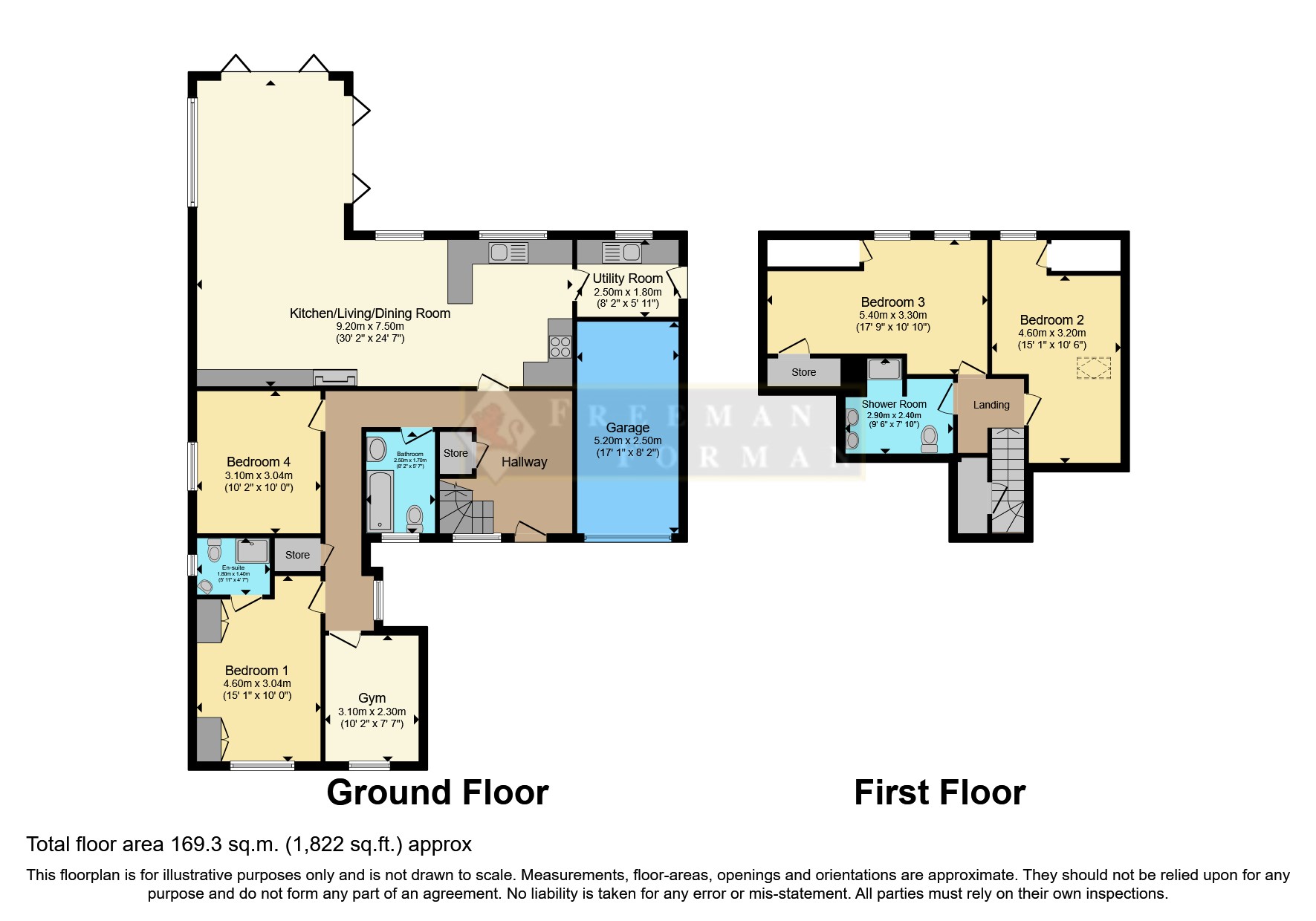 2, Oakland Drive, East Sussex floorplan