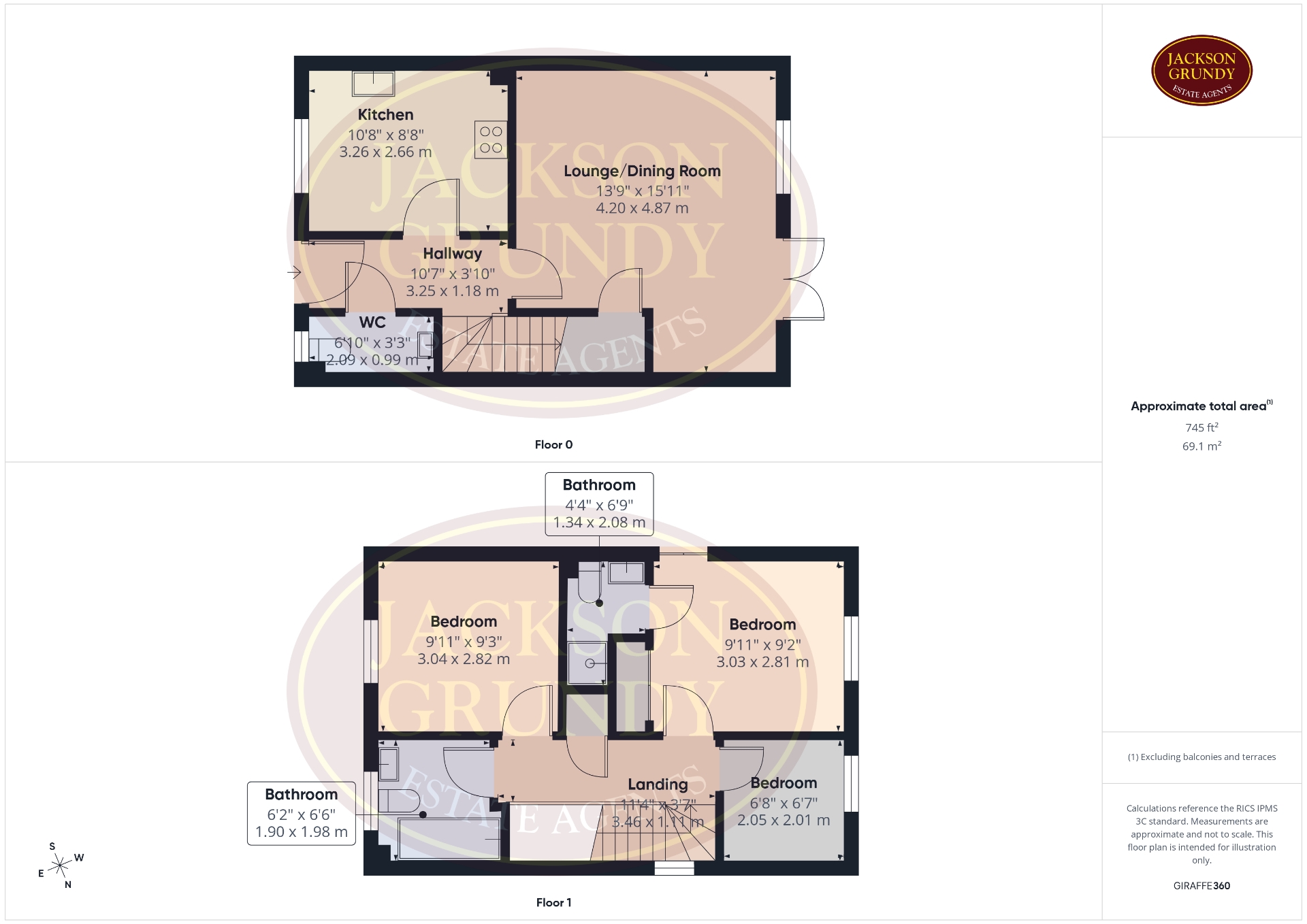 4, Betony Close, Northampton floorplan