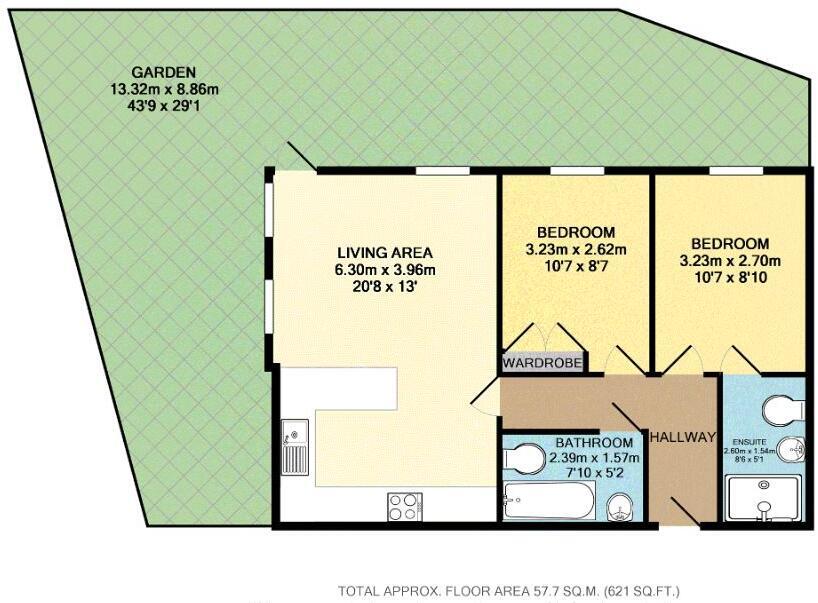 Flat 2/Hurricane House, Gunyard Mews, London floorplan