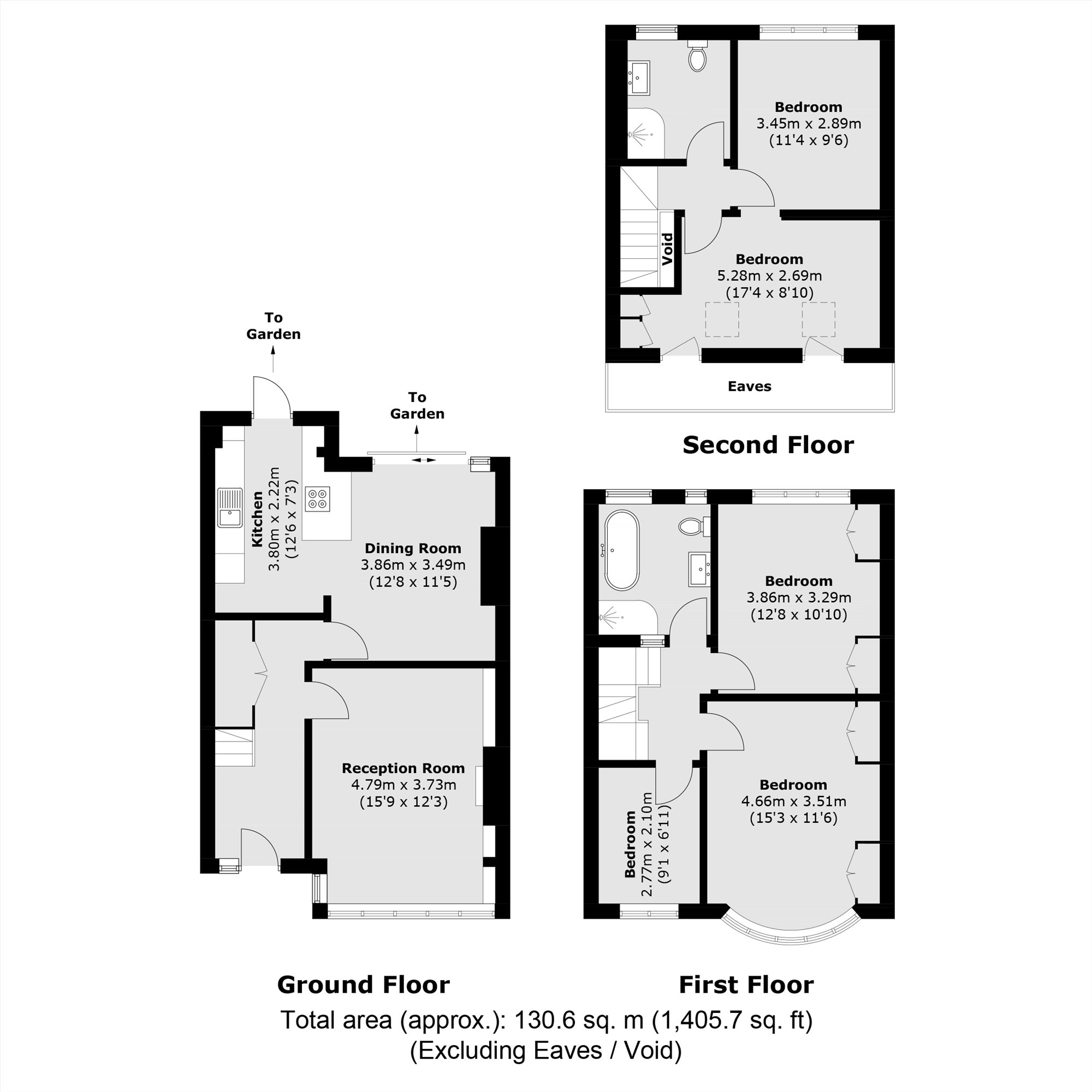 35, Holmesley Road, London floorplan