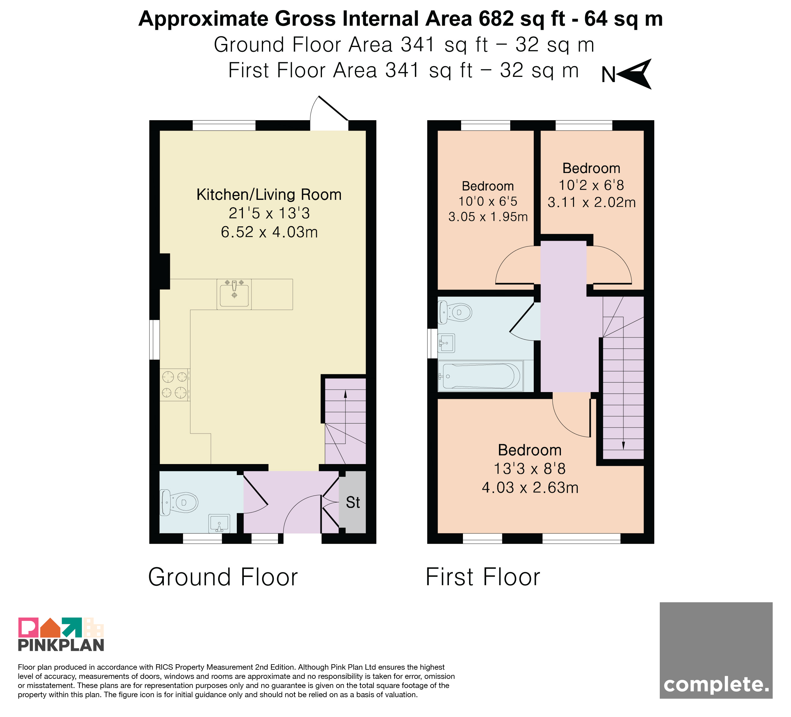 34, Seven Acres, Exeter floorplan