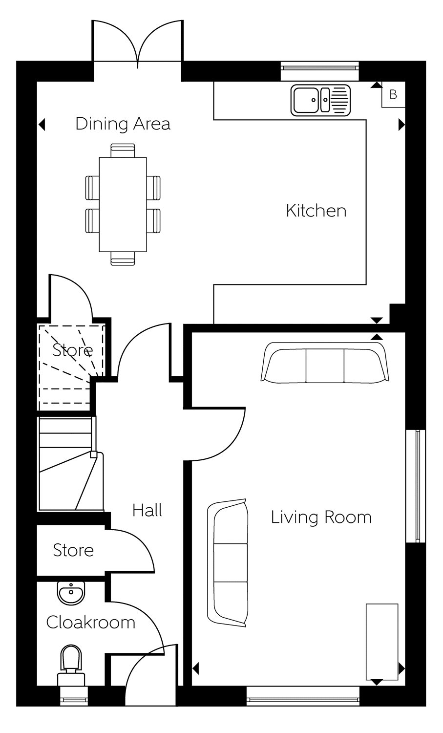 3 Bedrooms Detached house for sale in Fern Hill Gardens, Coxwell Road, Faringdon, Oxfordshire SN7