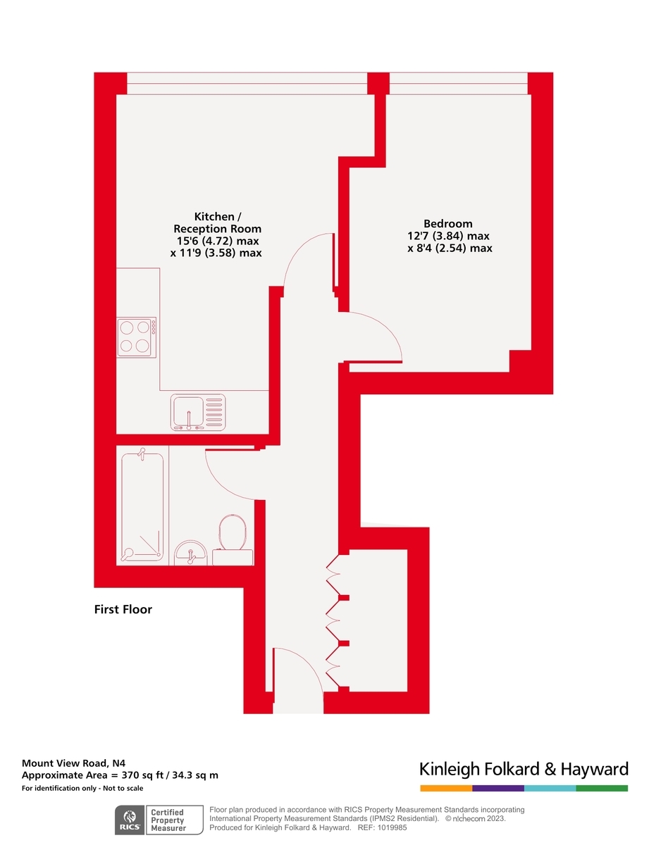 12 Video Court,, Mount View Road, London floorplan
