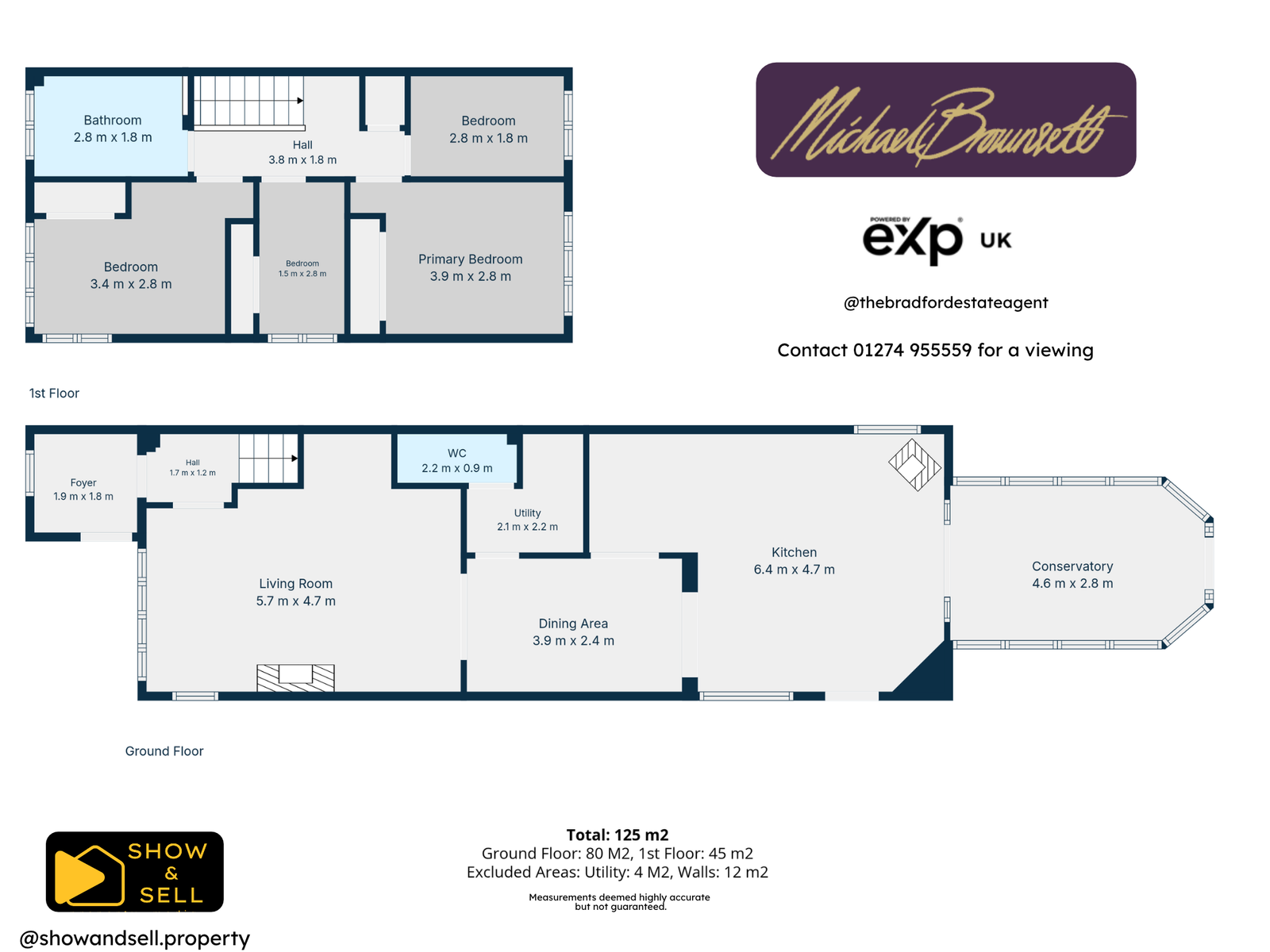 25, Harbour Road, Bradford floorplan