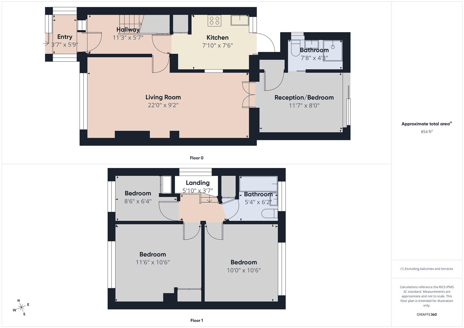 9, Yewtree Gardens, Chelmsford floorplan