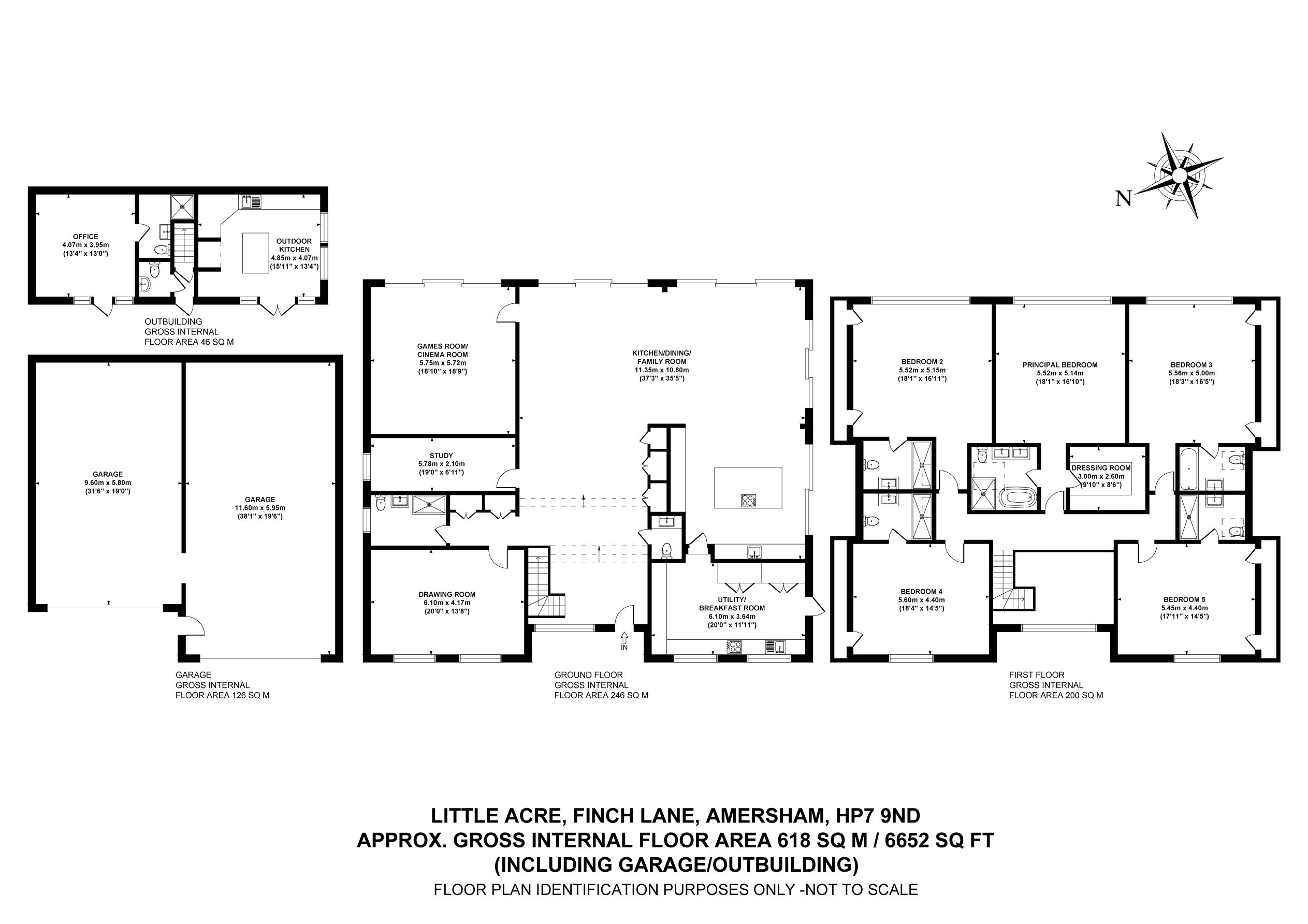Little Acre,, Finch Lane, Buckinghamshire floorplan