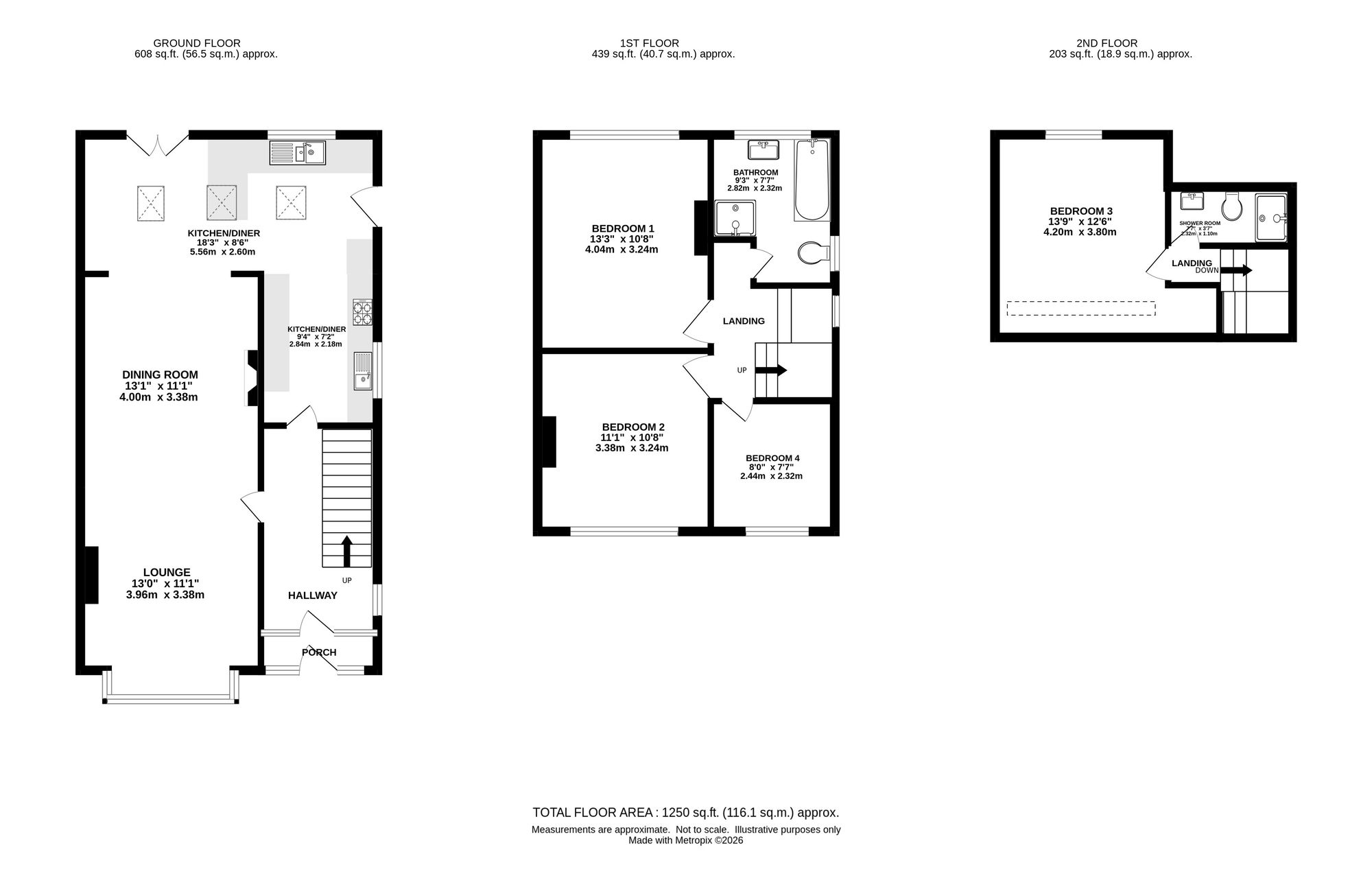 2 Tirza Avenue, Manchester floorplan