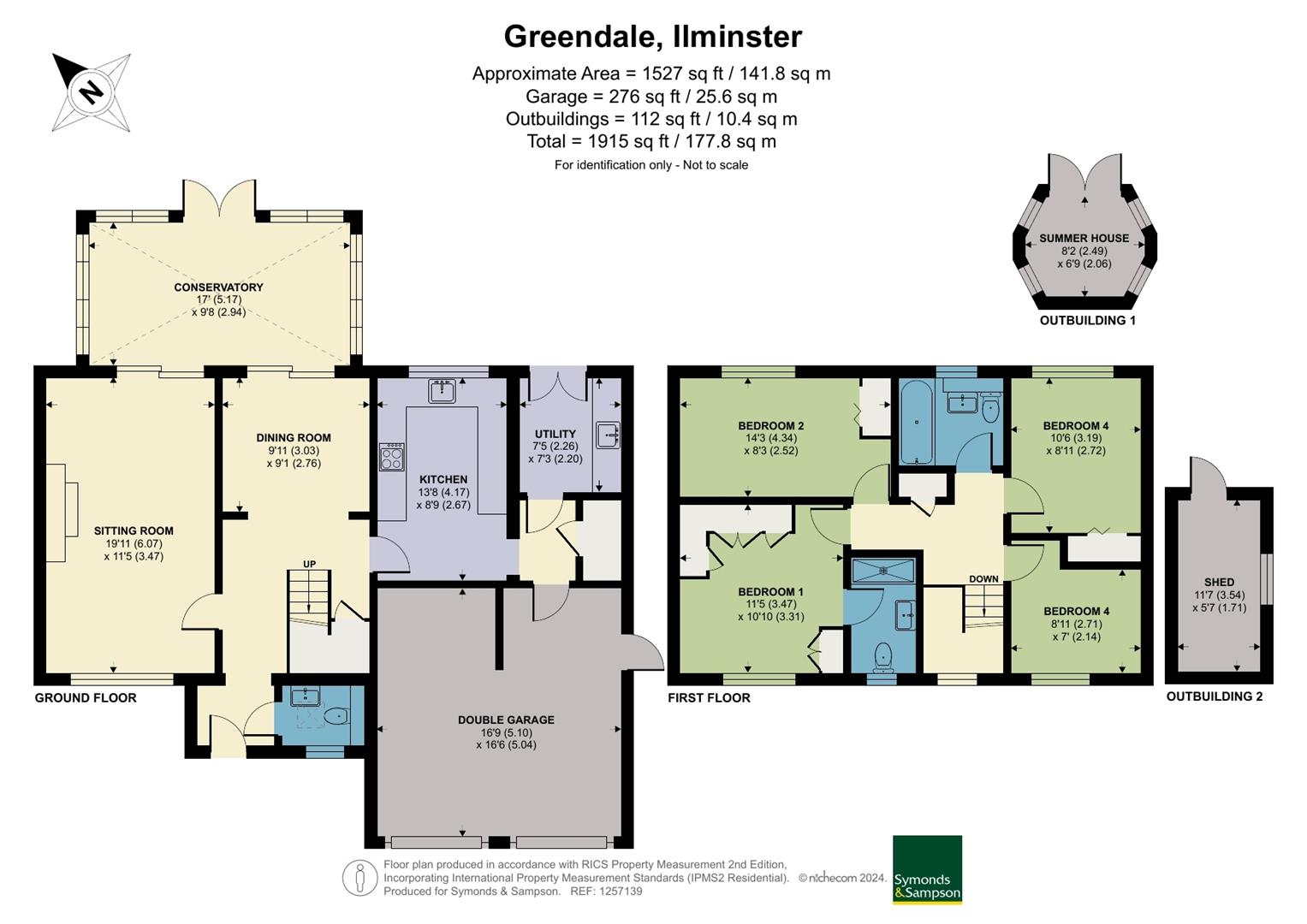 26, Greendale, Ilminster floorplan
