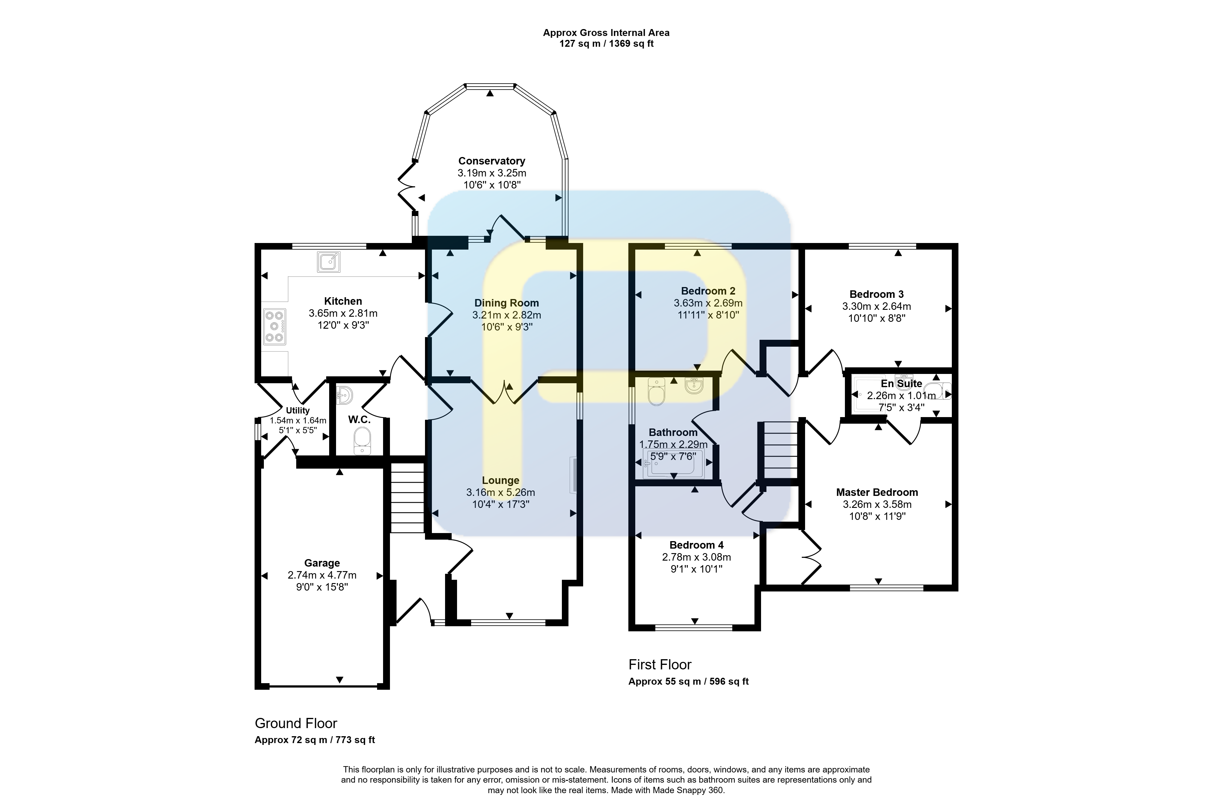 22, The Close, Amble floorplan