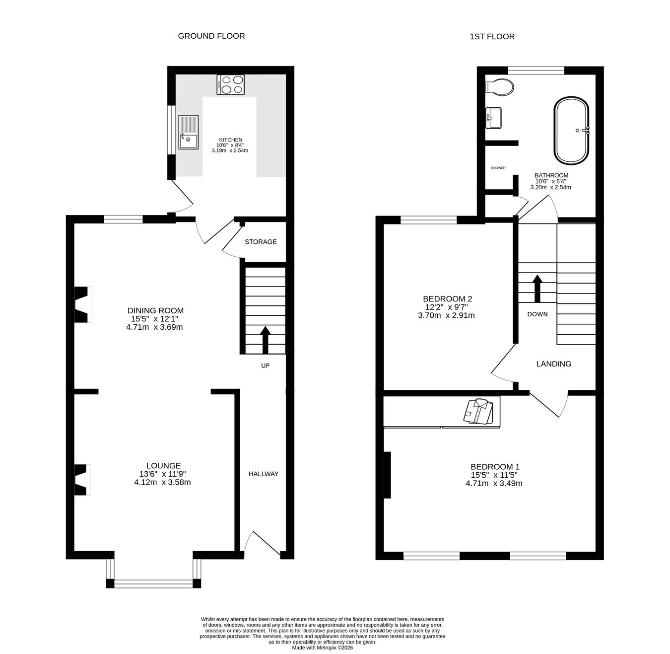 5, Upper Hill Street, Milford Haven floorplan